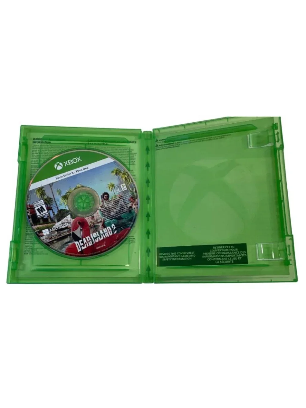Dead Island 2 Xbox Series X or One Microsoft Rated M Disc Case Artwork  2023